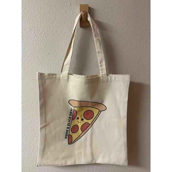 Have A Slice Day Tote Bag | 15”x16” - Picture 1 of 1